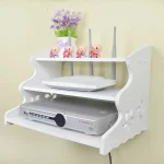 3-Layer Router & Set-Top Box Stand – Wall Mount - Image 3