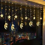 Moon & Star Decorative LED String Light