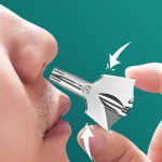Nose hair trimmer for men Nose Manual Trimmer Mini Nose Trimmer - Image 3
